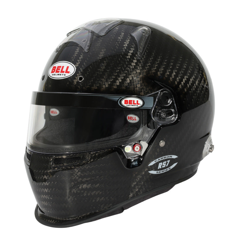 Bell Helmet Rs7 Carbon Duckbill (Hans) 57(7 1/8) Fia8859-2024/Sa2025