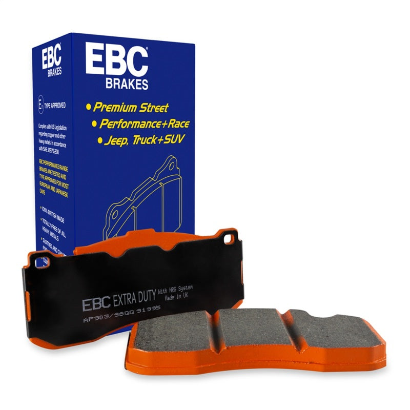 EBC 2019+ Jeep Cherokee 2.0T Extra Duty Front Brake Pads