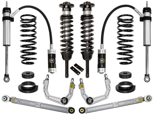 ICON 03-09 Gx470 0-3.5in Stage 4 Suspension System w/ Billet Uca