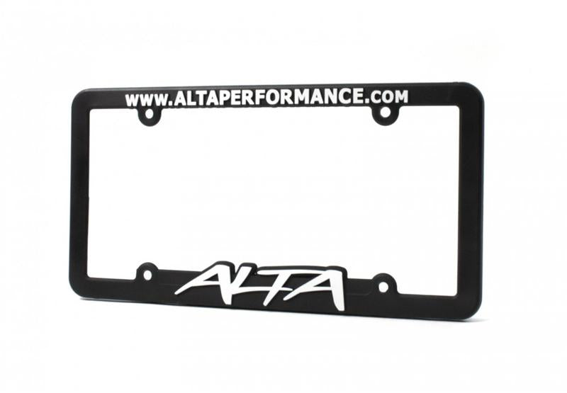 ALTA Plastic License Plate Frame