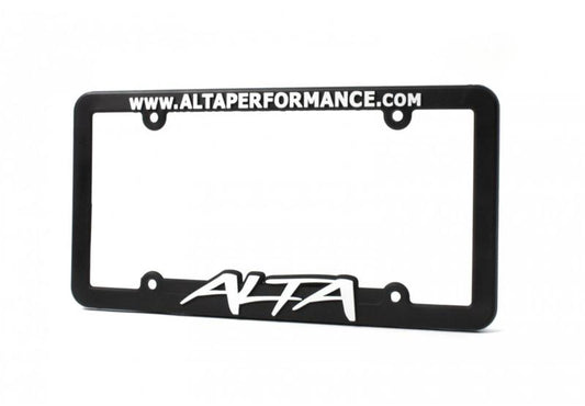 ALTA Plastic License Plate Frame