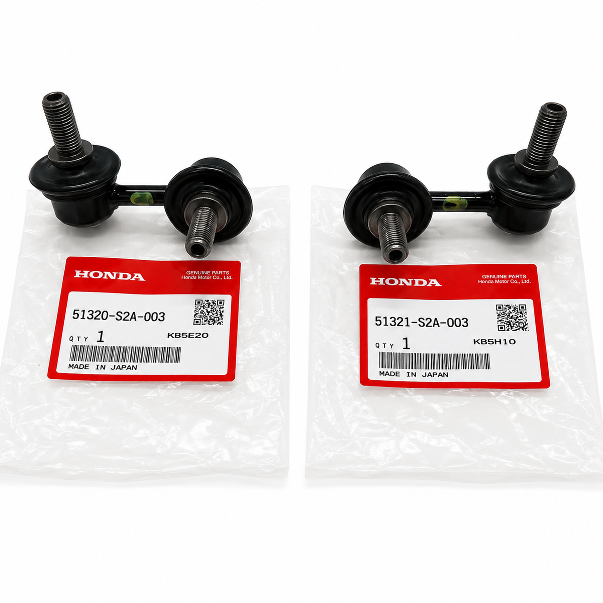 Honda - Genuine Honda OEM Front Right Sway Bar Stabilizer Link | 51320-S2A-003 | S2000 2000-2009