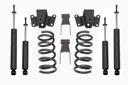 MaxTrac 97-03 Ford F-150 2WD V8 2in/4in Lowering Coil Kit