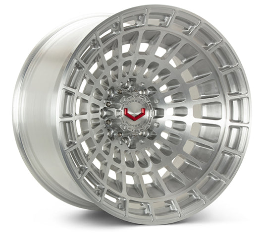 Vossen LCX-04 22x12 - 8x170 - ET44 - Ultra Deep - 125.1 - Brushed Gloss Clear Wheel