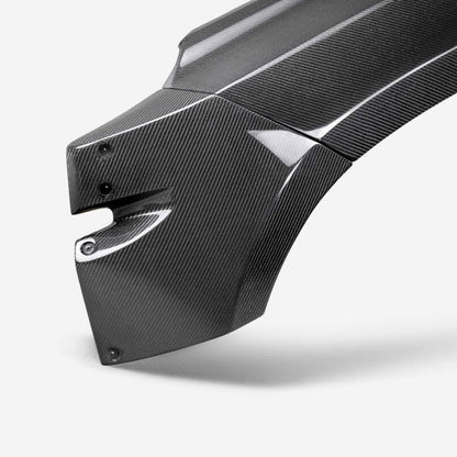 Seibon 2022 Nissan Frontier MB-Style Carbon Front Fibers Pair (2in rise 4in Wider)