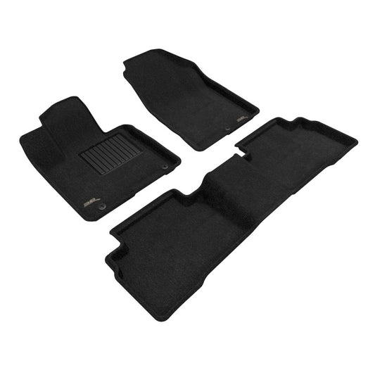 3D MAXpider 22-26 Hyundai Tucson Hybrid Elegant Full Set Floor Mat - Black (3pc)