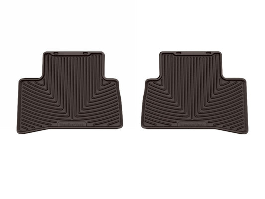 WeatherTech 22-26 Toyota Corolla Cross 2nd Row Rear All-Weather Floor Mats - Black