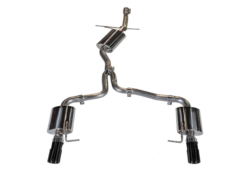 AWE Tuning Audi B8 A5 2.0T Touring Edition Exhaust - Dual Outlet Diamond Black Tips