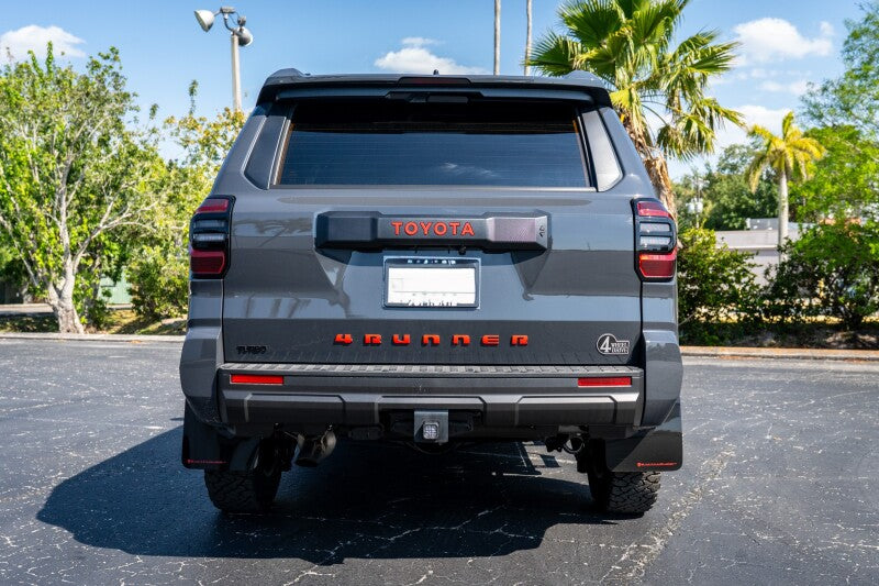 Rally Armor 2025+ Toyota 4Runner Black UR Mud Flap w/ White Logo – Tri ...