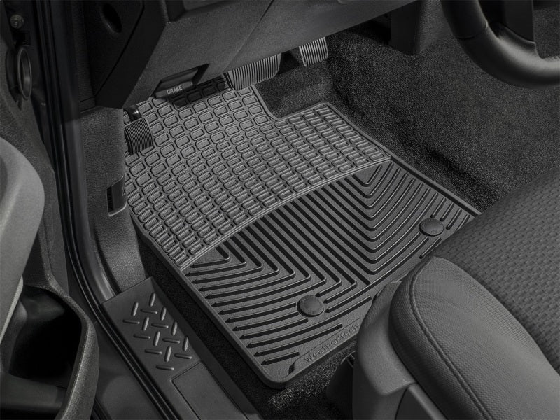 WeatherTech 04+ BMW X3 Front Rubber Mats - Black