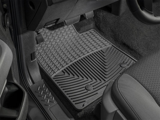 WeatherTech 04+ BMW X3 Front Rubber Mats - Black