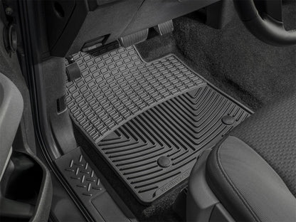 WeatherTech 03-10 Cadillac CTS Front Rubber Mats - Black
