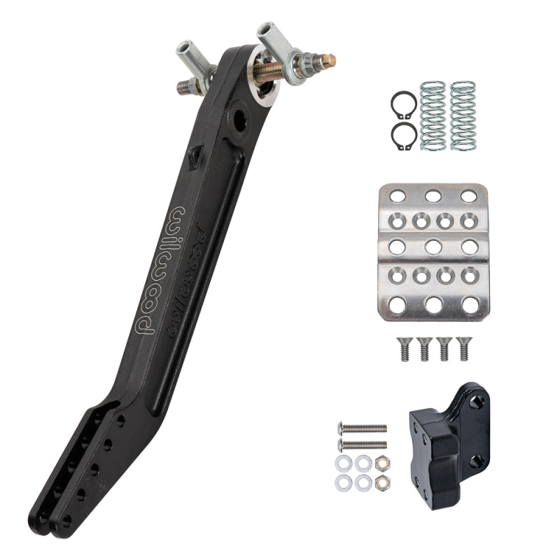 Wilwood kit pedal replacement dual brake reverse MT adjustable ratio 5.5-6.25:1 trunnion