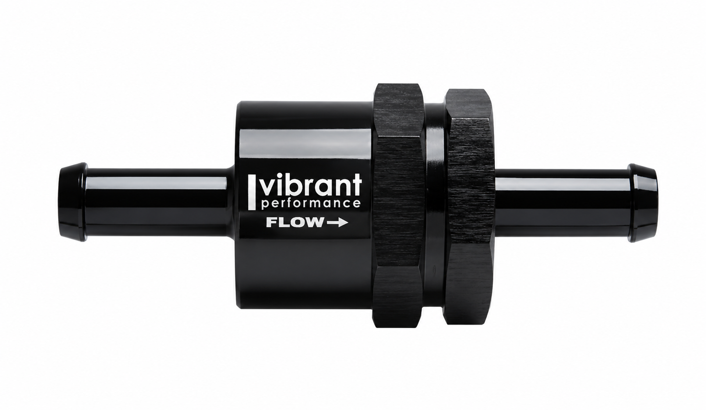 Vibrant 3/8in Barbed Check Valve