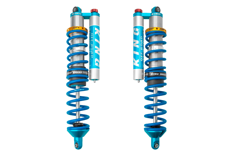 King Shocks 14+ Polaris RZR-XP1000/Turbo Front 2.5 Internal Bypass Remote Coilover w/ Adjuster