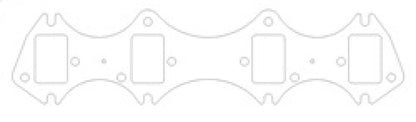 Cometic Ford Gen-1 FE V8 .030in MLS Exhaust Manifold Gasket Set - 1.560in x 2.310in Rectangle Port