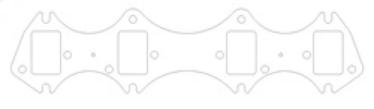 Cometic Ford Gen-1 FE V8 .030in MLS Exhaust Manifold Gasket Set - 1.560in x 2.310in Rectangle Port