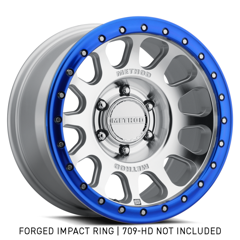 Method Beadlock Ring - 18in Forged - Style 1 - Blue