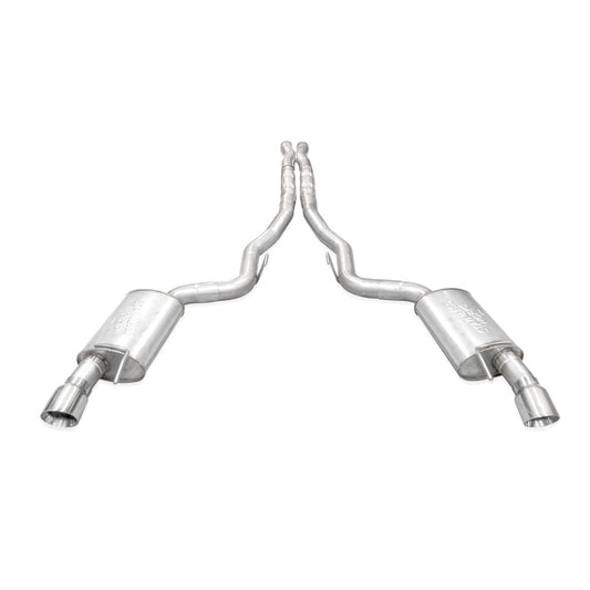 Stainless Works 2024 Mustang GT Catback Dual Tips Legend Sound X-Pipe Factory Connect Exhaust