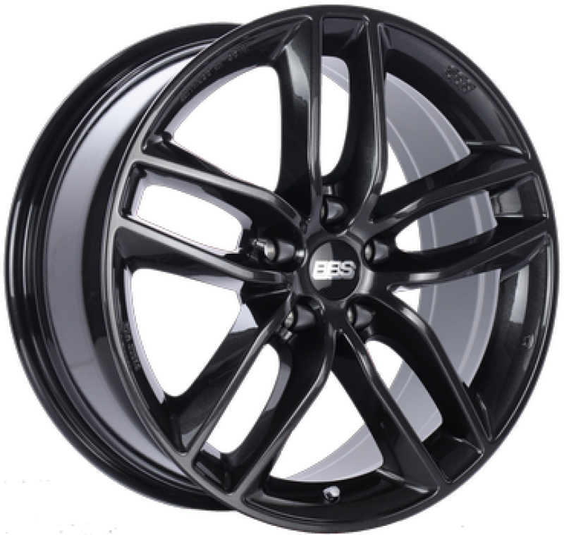 BBS SX 17x7.5 5x120 ET37 Crystal Black Wheel -72.5mm