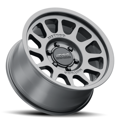 Method MR703 Bead Grip HD 18x9 +40mm Offset 6x5.5 95.25mm CB Gloss Titanium Wheel