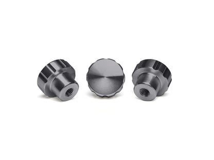 WeatherTech Colored Billet Knobs-Graphite
