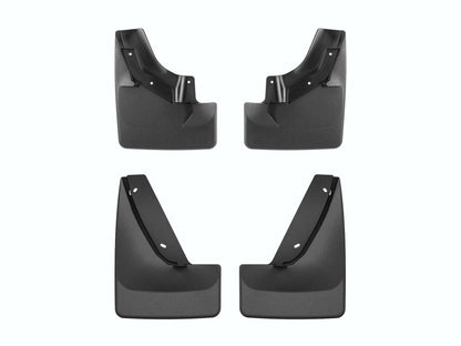 WeatherTech 25-26 Cadillac Escalade Front & Rear Mudflaps - Black