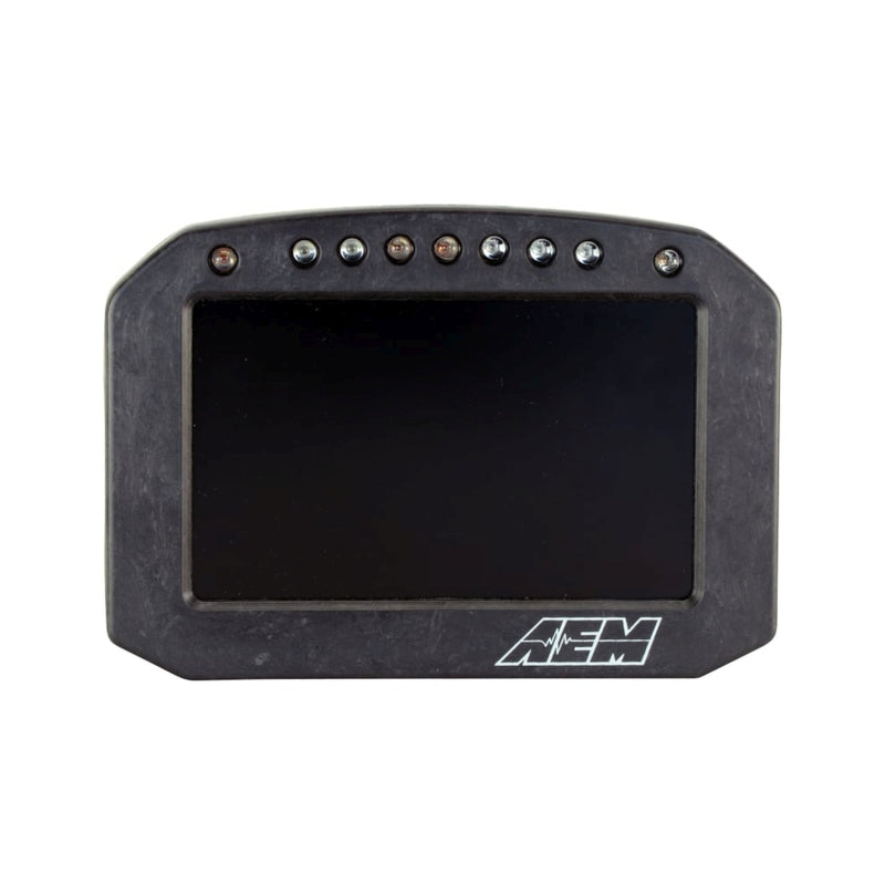 AEM CD-5G Carbon Flush Digital Dash Display w/ Internal 20Hz GPS & Antenna