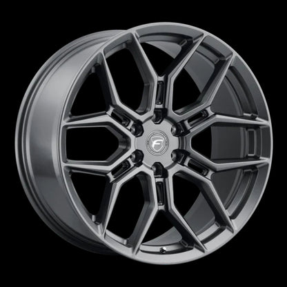 Forgestar X12 22x10 / 6x139.7 BP / ET30 / 6.68in BS Satin Anthracite Wheel
