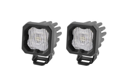 Diode Dynamics Stage Series C1 LED Pod - White SAE Fog Standard ABL (Pair)