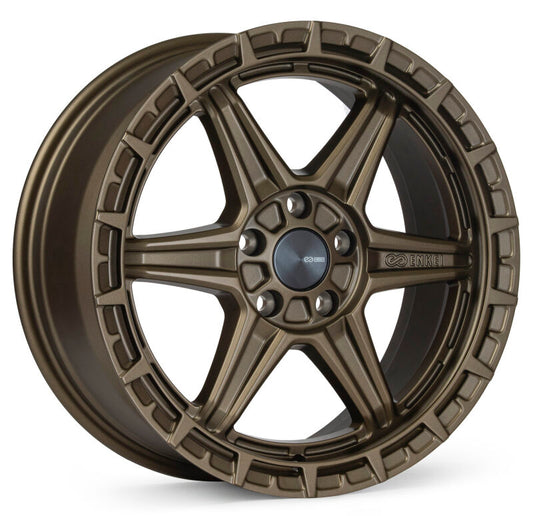 Enkei Trail-Finder OVL 17x7.5 / 5x114.3 BP / ET45 / 72.6mm Bore - Matte Bronze Wheel