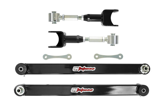 UMI 78-96 GM B-Body Trailing Arm Kit - Black