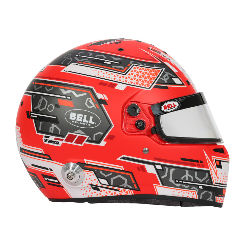 Bell Helmet Rs7 Stamina Anthracite/Red (Hans) 60(7 1/2) Fia8859-2024/Sa2025