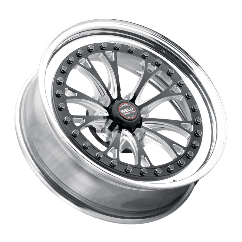 Weld Vitesse 17x5 / 5x4.75 BP / 2.2in. BS Black Wheel - High Pad