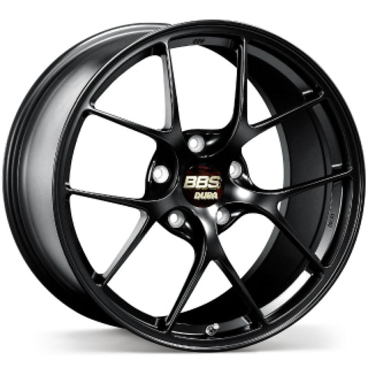 BBS RI-D 20x9.5 5x112 ET10 82mm Matte Black Wheel 82mm PFS Ring/Clip Required