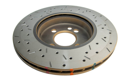 DBA 07-09 Mini Cooper (exc. John Cooper works Brake kit) Front Drilled & Slotted 4000 Series Rotor