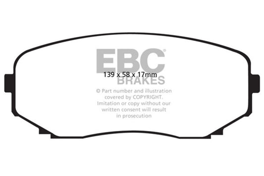 EBC S20 Brake Pad and Rotor Kit