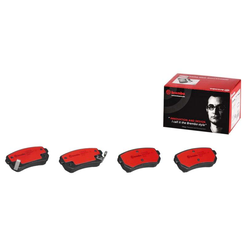 Brembo 06-07 Hyundai Accent/ Kia Rio/ Kia Rio5 Rear NAO Brake Pad