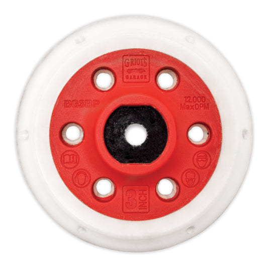 Griots Garage BOSS 3in Backing Plate (Single)