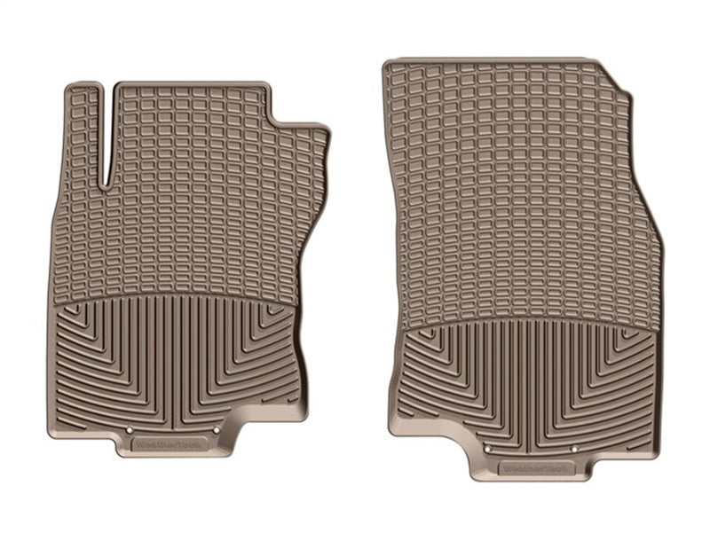 WeatherTech 2014+ Nissan Rogue (Also Fits Hybrid) Front Rubber Mats - Tan