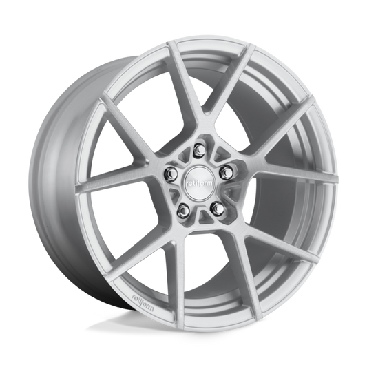 Rotiform R138 KPS Wheel 18x8.5 5x112 45 Offset - Gloss Silver Brushed