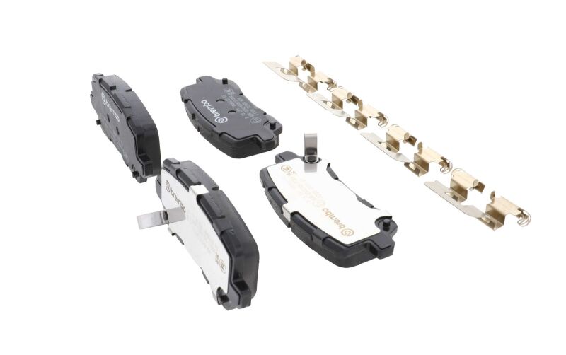 Brembo OE 17-20 Acura MDX/14-20 RLX/15-20 TLX/18-24 Honda Odyssey PRIME Low-Met Brake Pad - Rear