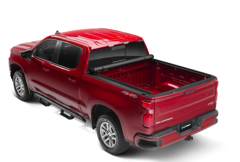 Lund 00-01 Toyota Tundra (6ft. Bed) Genesis Roll Up Tonneau Cover - Black