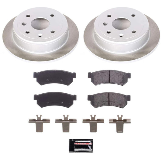 Power Stop 07-08 Suzuki Reno Rear Semi-Coated Rotor Kit