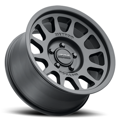 Method MR703 Bead Grip, 16x6 +68mm Offset 5x130 78.1mm CB Matte Black