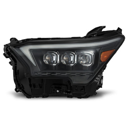 AlphaRex 2023+ Toyota Tacoma NOVA-Series LED Proj Headlights Black w/Actv Light & Seq. Sig + DRL