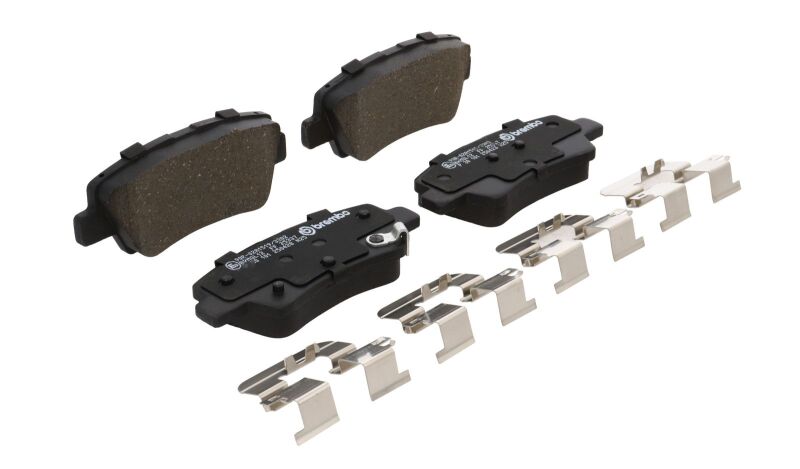 Brembo OE 21-23 Hyundai Kona/19-24 Kona Electric/19-21 Veloster Low-Met Brake Pad - Rear