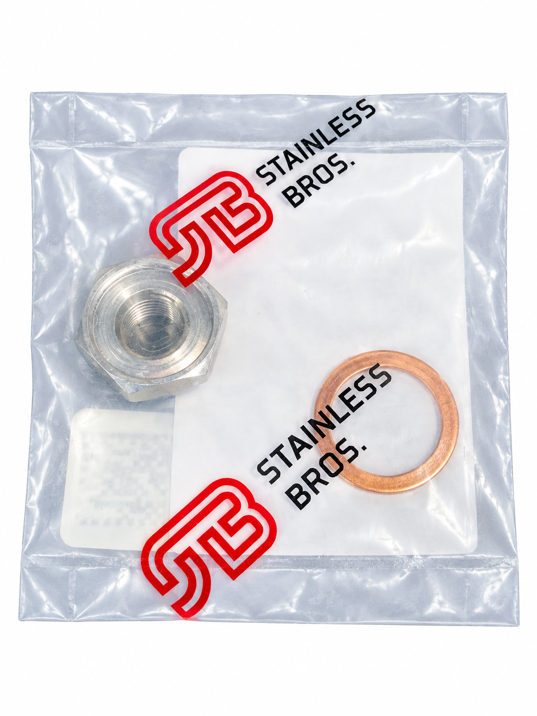 Stainless Bros M18x1.5mm to M12x1.25mm O2 Sensor Adapter