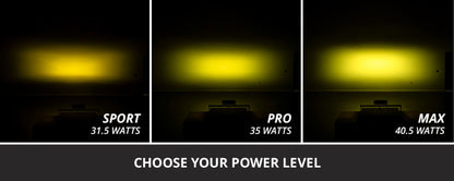 Diode Dynamics SS6 Sport Yellow Spot Standard ABL (single) 3000K