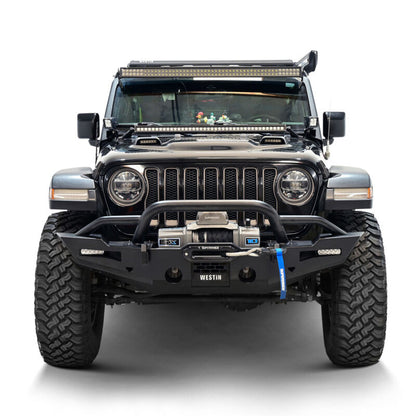 Westin 20-25 Jeep Gladiator / 18-25 Wrangler JL XTS Front Bumper - Tex. Blk